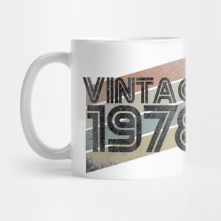 Vintage 1978 Retro 42th Gift 42 Yrs Years Old Mug